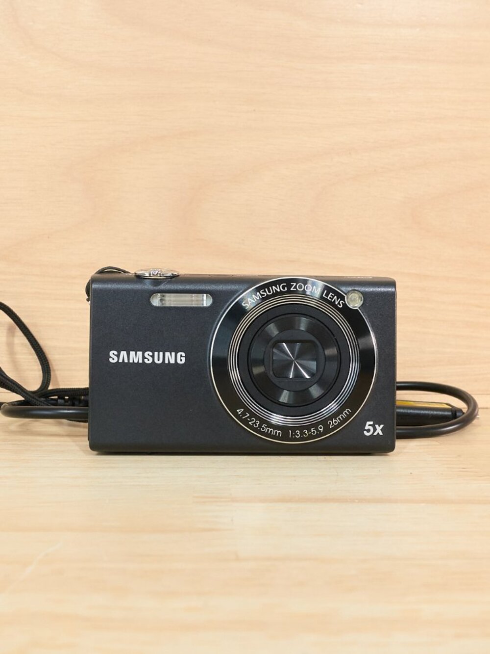 Samsung SH100 Digital Camera 14.2MP Black Wi-Fi Tested